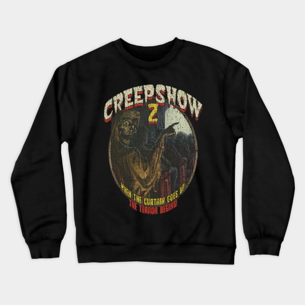 Creepshow 2 1987 Crewneck Sweatshirt by JCD666